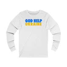 Load image into Gallery viewer, GOD HELP UKRAINE Long Sleeve
