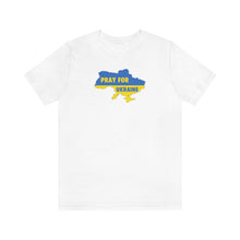 Load image into Gallery viewer, PRAY FOR UKRAINE Short Sleeve Tee
