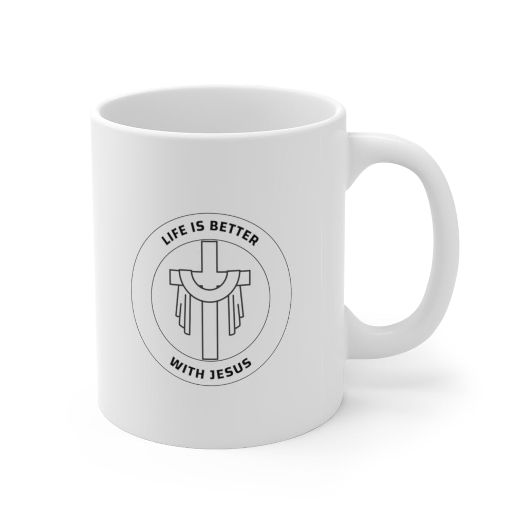 Life Is Better With Jesus Mug 11oz