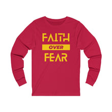 Load image into Gallery viewer, Faith Over Fear Long Sleeve
